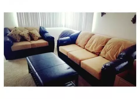 Full size couch and love seat